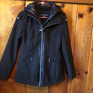french connection soft shell jacket